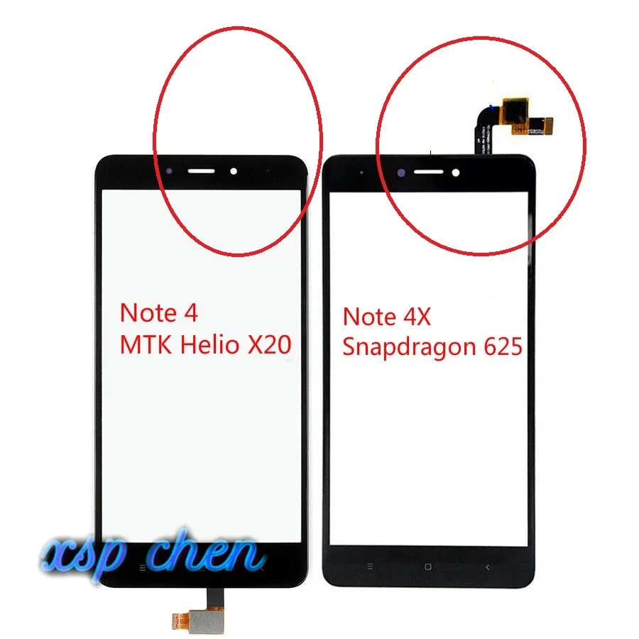 Сенсорный экран для Xiaomi Redmi Note 4 / 4X ЖК дисплей 5 дюйма дигитайзер|Экраны мобильных