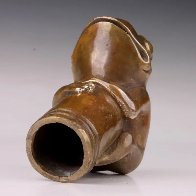 Китайская медная Бронзовая статуя ручной работы с кастингом и тростником | Дом