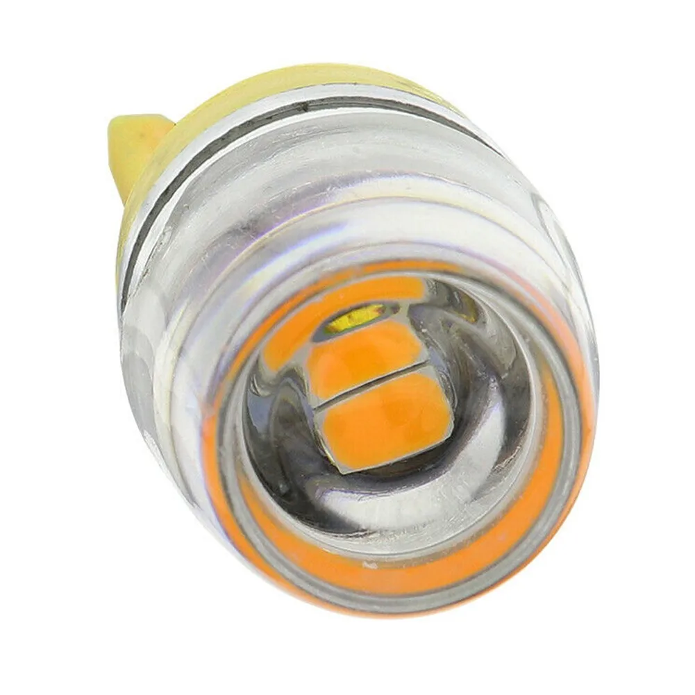 

Light T10 LED Bulb Parts Replacement Wedge Yellow 10x 1W Accessories Car