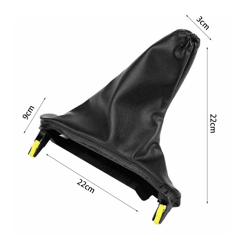 Чехол для ручного тормоза черный кожаный чехол Ford Falcon FG пылезащитный