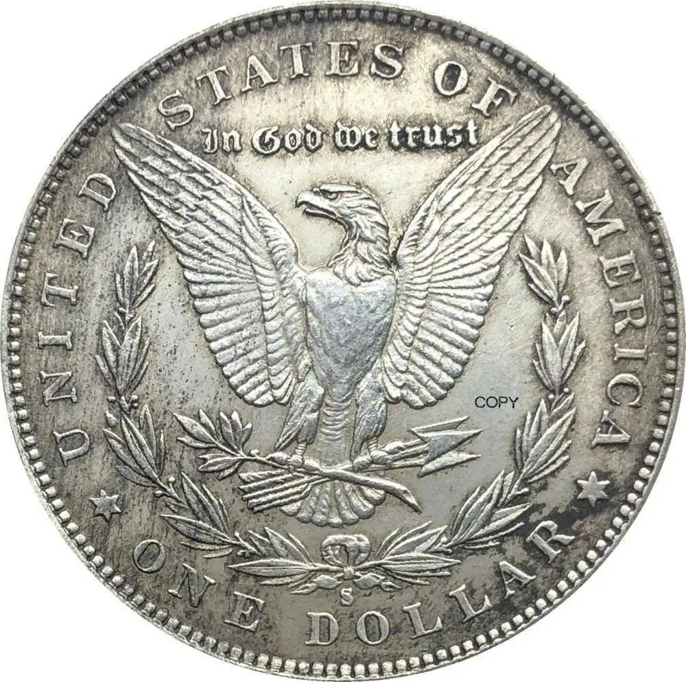 Соединенные Штаты Америки 1903 S Morgan один доллар Монета США Liberty Мельхиор