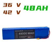 electric scooter 36v battery 10s3p 48ah 18650 battery pack 500w 36v lithium electric bike battery rechargeable li ion battery