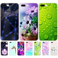 silicon case for iphone 7 8 case soft tpu shell cover for apple iphone 7 8 plus bag funda coque etui bumper paiting