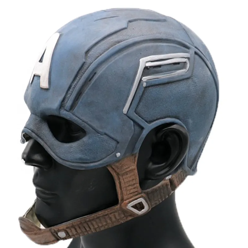 Хэллоуинская латексная маска смешной новинки кожаное лицо супергерой косплей шлем взрослый полный реквизит мяч вечеринка.