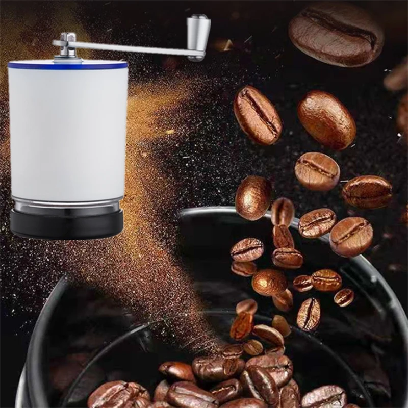 

Manual Coffee Machine Grinder Adjustable Ceramic Burr Mill Hand Crank Household Coffee Bean Grinders Tools