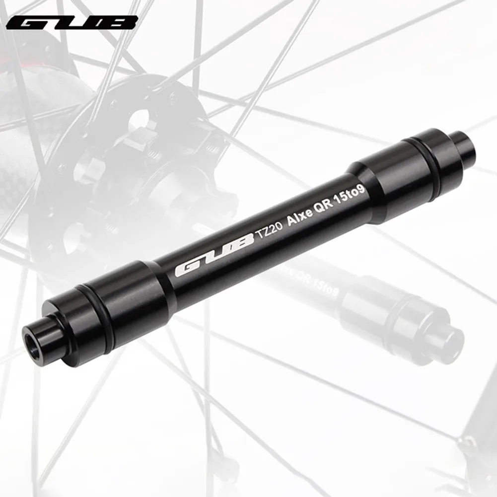 

15mm To 9mm QR Adapter MTB Bike Thru Axle Hub Quick Release Adapter Converter Aluminum Alloy Thru Axle Adapter Cycling Parts