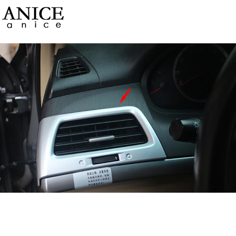 2 шт. ABS Хромированная боковая крышка на вентиляционное отверстие обшивка рамка