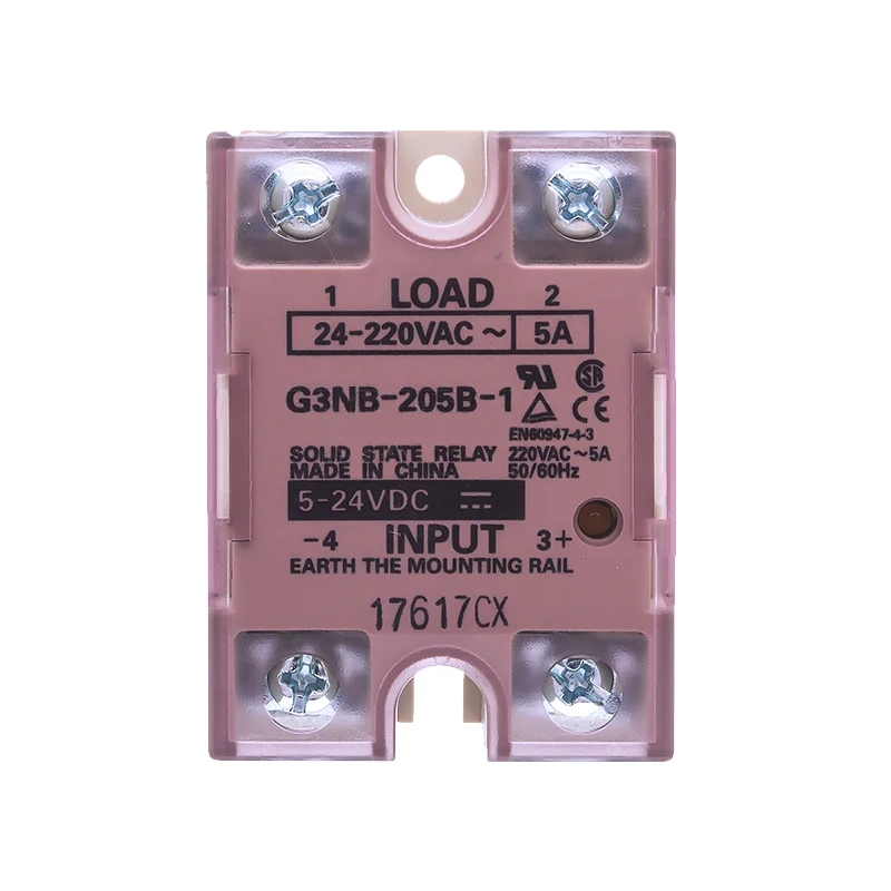 

Solid state relay G3NB-205B-1/210B/220B/225B/240B/275B/290B DC5-24V