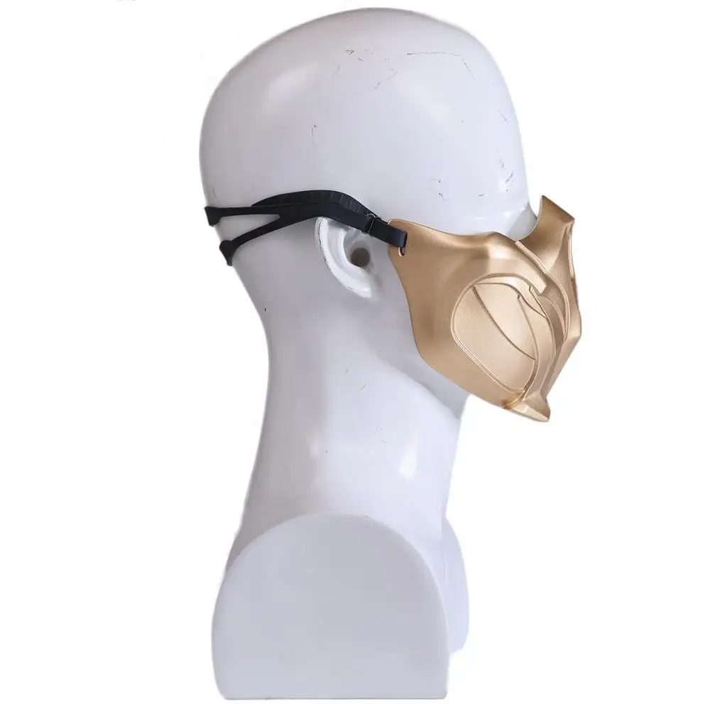 Маска для косплея XCOSER Mortal Kombat 11 маска скорпиона костюм полулица реквизит игры на