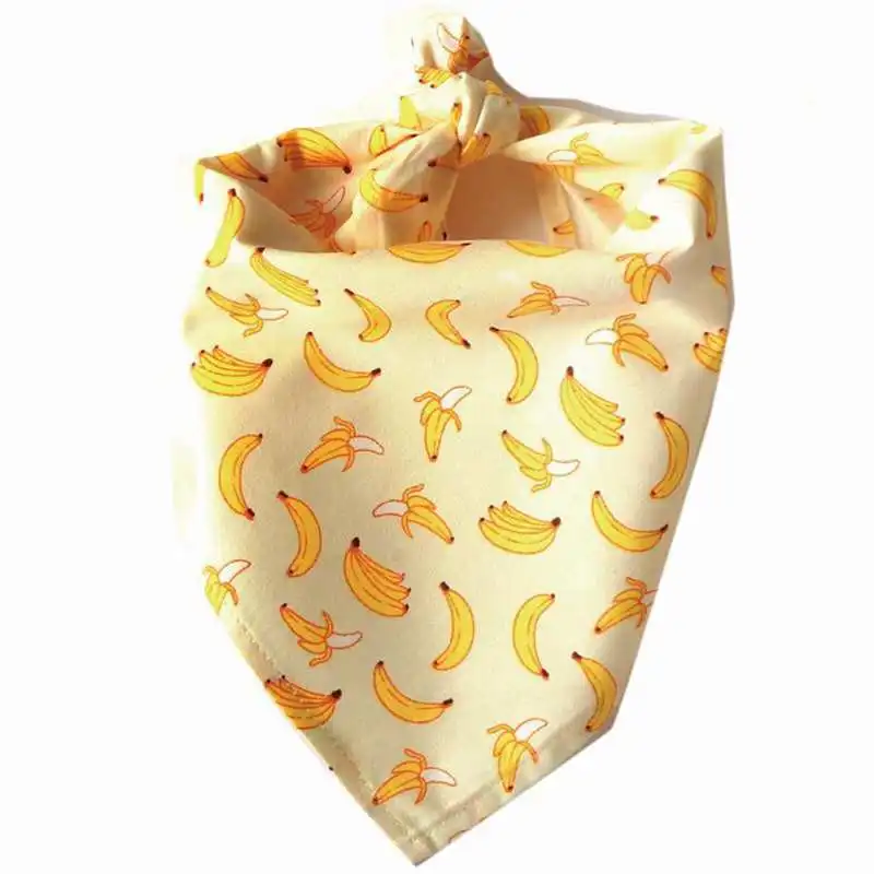 Аксессуары для собак фруктовая печать ананас банан хлопковая клетка с