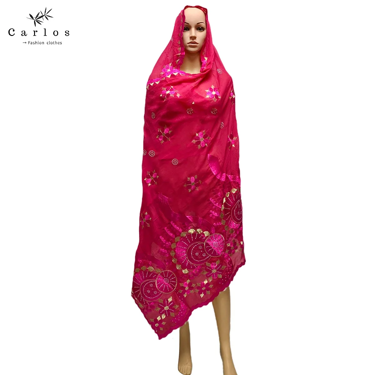 Новый дизайн хорошее качество Лидер продаж мусульманский шарф 100% хлопковый