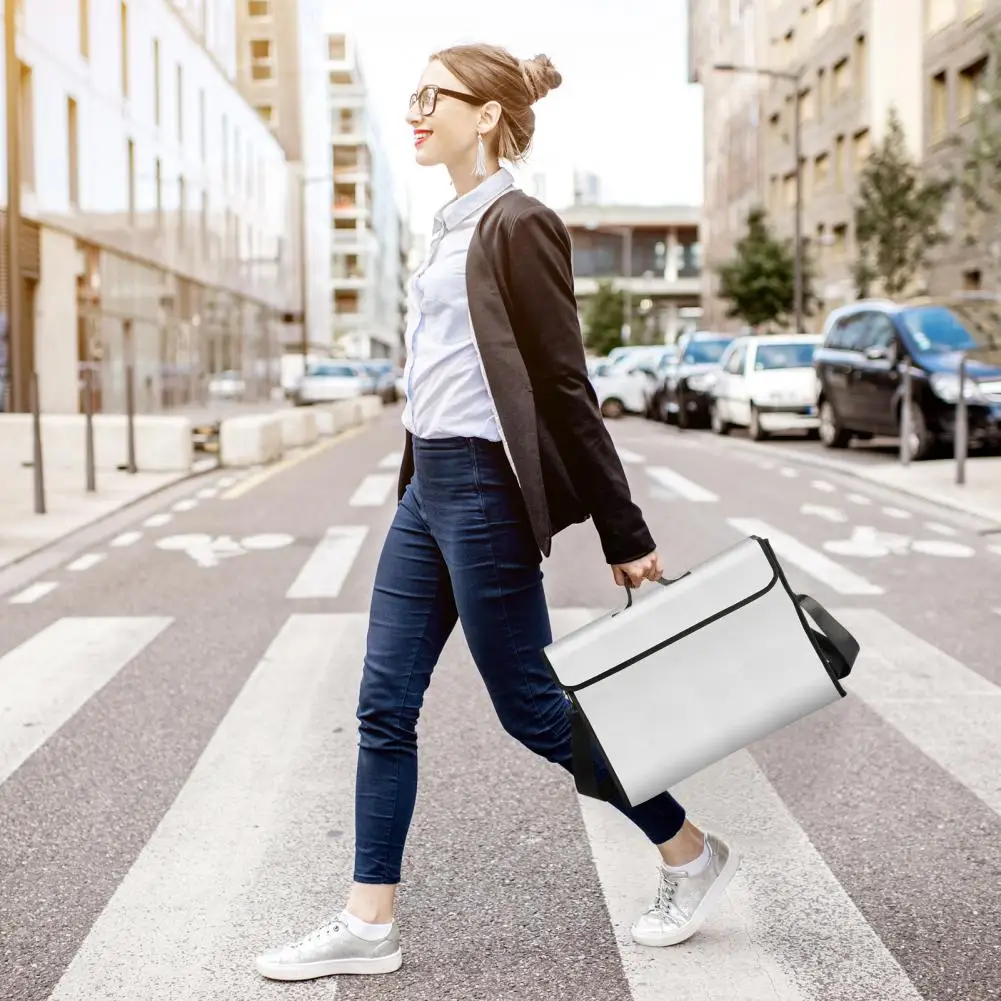 

New multi-layer PP art portable organ package student paper folder information buckle A4 Filing storage into document bag