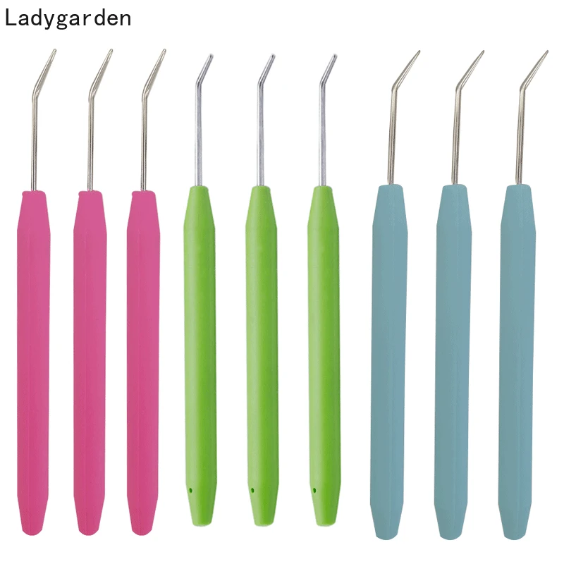 

20 шт., крючки для вязания, 12,8 см