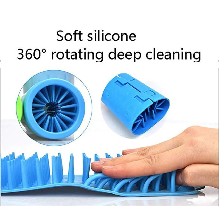 Pet Foot Washer Cup Portable Clean Brush Soft Silicone Bristles Quickly Cleaning Paws Muddy Cleaner Dog Feet Wash Tools |