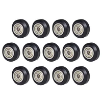 13pcspack3d printer pom pulley wheels 625zz linear bearing ulley passive round wheel roller for creality cr10ender 3