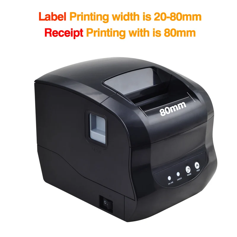 Xprint Термальность этикетка наклейка со штрих кодом чековый принтер для чеков