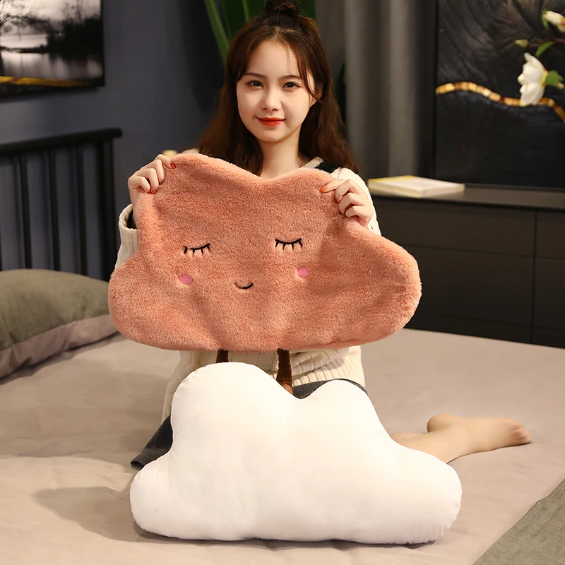 

1pc 55CM Kawaii Sky Series Cloud Plush Toys Stuffed Soft Pillow Sofa Cushion Cute Appease Dolls For Children Kids Decor Gift