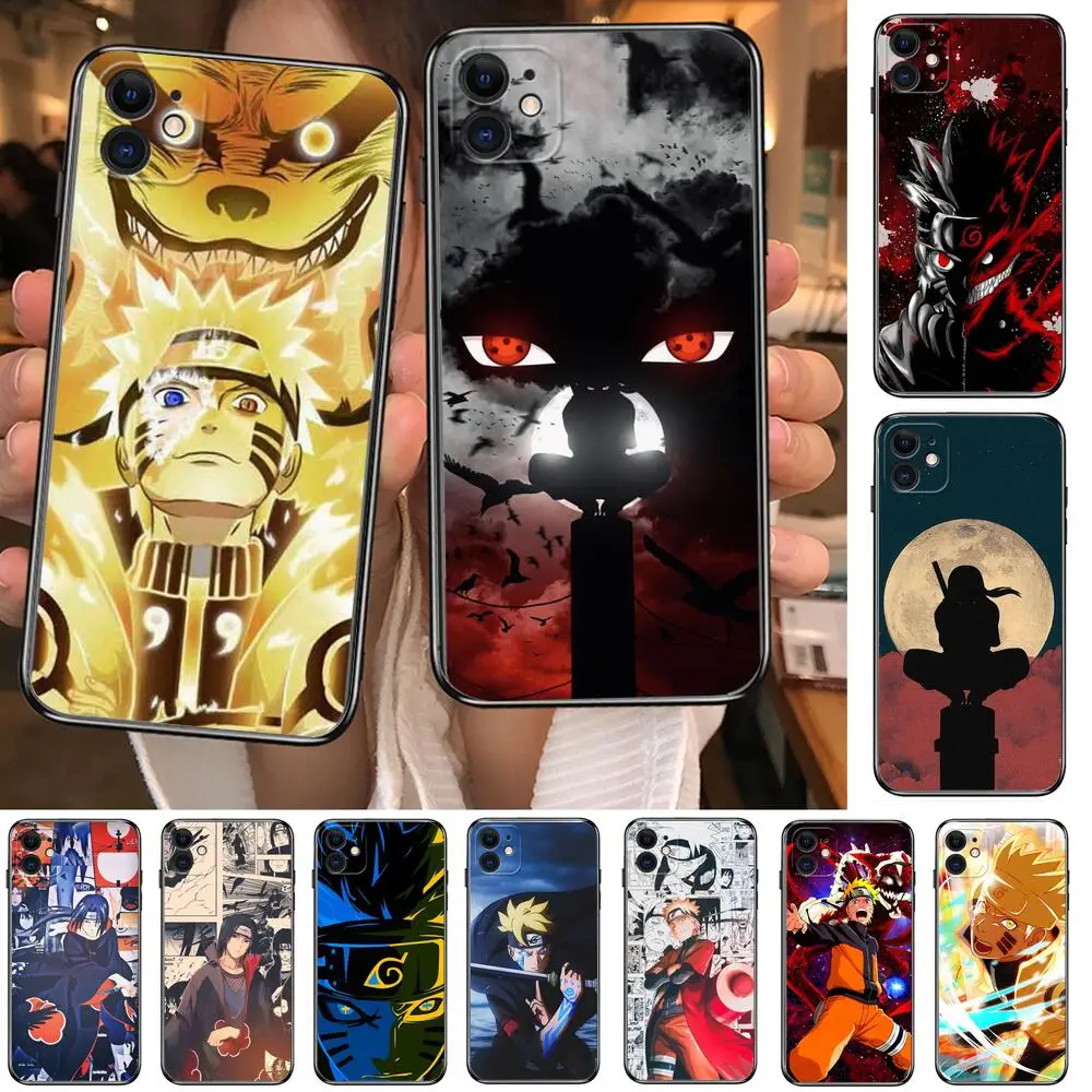 

Akatsuki Anime N-Narutos Phone Cases For iphone 13 Pro Max case 12 11 Pro Max 8 PLUS 7PLUS 6S XR X XS 6 mini se mobile cell