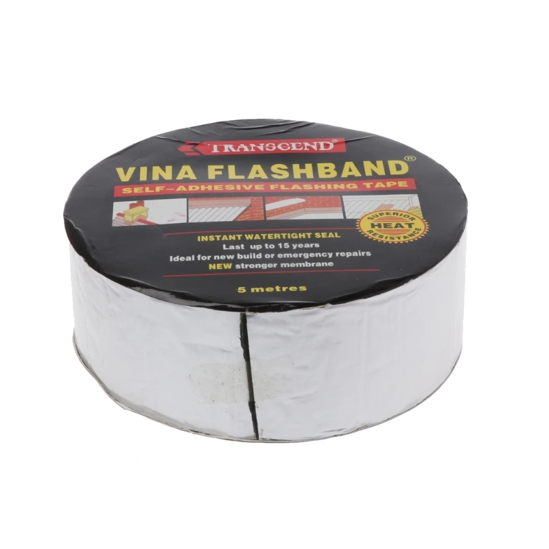 Алюминиевая фольга Бутилкаучуковая лента клейкая для ремонта крыши RV Marine |