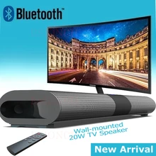 Rsionch TV Soundbar Wireless Bluetooth Speaker Column Wall-mounted Home Theater Subwoofer Surround RCA Remote Control PC Speaker