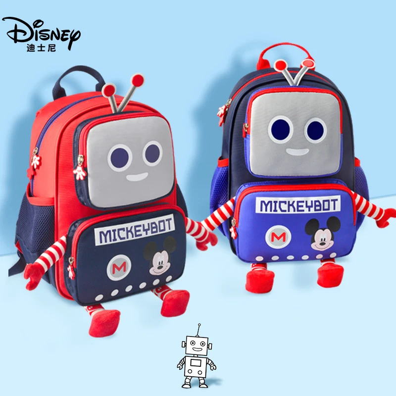 

Disney Micke Mouse Breathable Large Capacity Lightweight Backpack Minnie Bag Woman Shoulder Shoppping Bags Girl Schoolbag Hobos