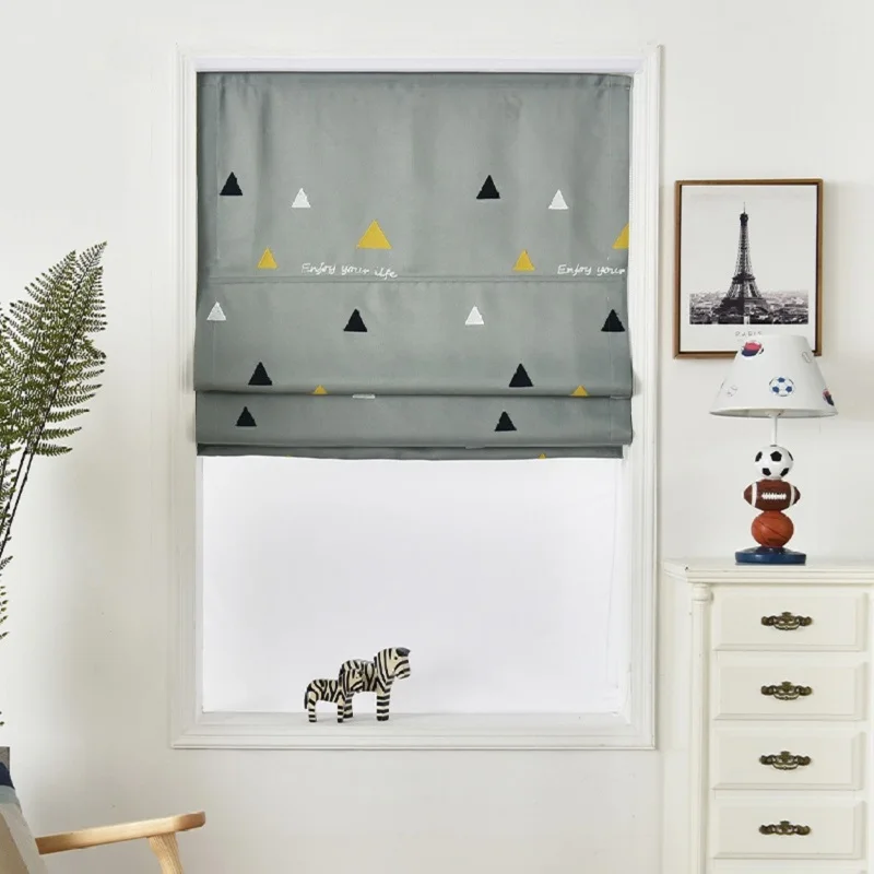 Римские шторы на окно занавески затемненные или светильник фильтровальная ткань