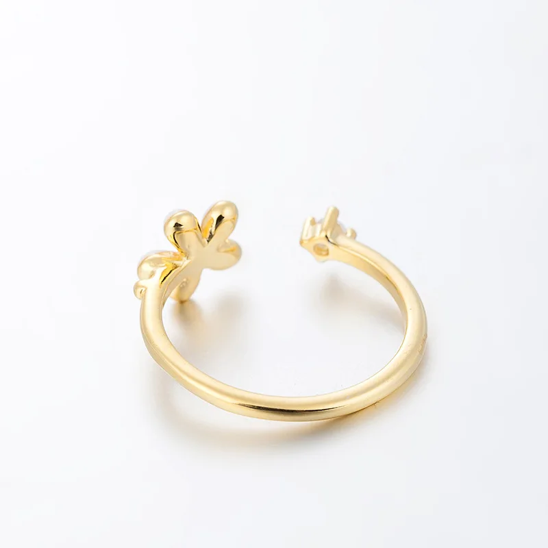 

Todorova Korean Female Elegant Flower Hand Knuckle Rings Fashion Adjustable Finger Ring For Women Accessories Jewelry