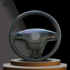 Чехол для руля автомобиля из искусственной кожи для Honda CRV CR-V 2007 2008 2009 2010 2011