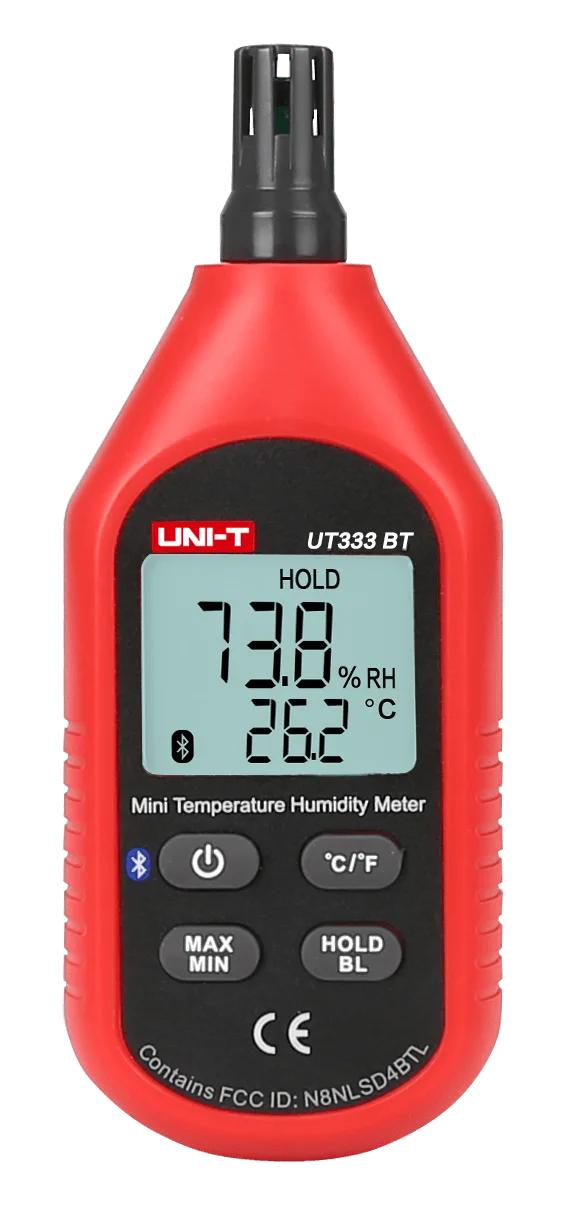

UNI-T UT333-BT Mini Temperature Humidity Meter LCD Display with Bluetooth