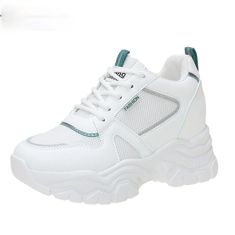 

Женские кроссовки на массивной вулканизированной подошве, 7 см