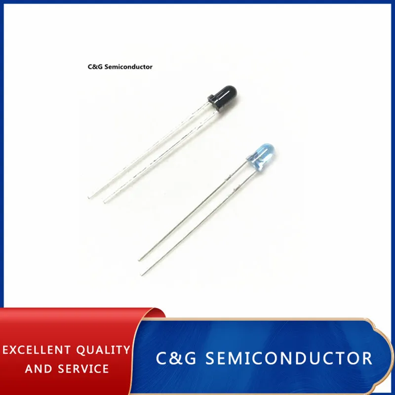 50 шт. PT204-6B PT204 IR204 инфракрасный фототранзистор и инфракрасная лампа