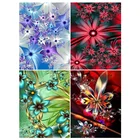 Яркая краска с алмазной вышивкой YI, цветные цветы, алмазная картина, полный квадратный Декор