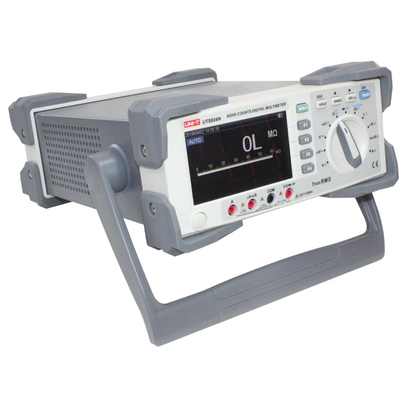 UNI T UT8804N Настольный цифровой мультиметр Автоматический диапазон/True RMS настольный