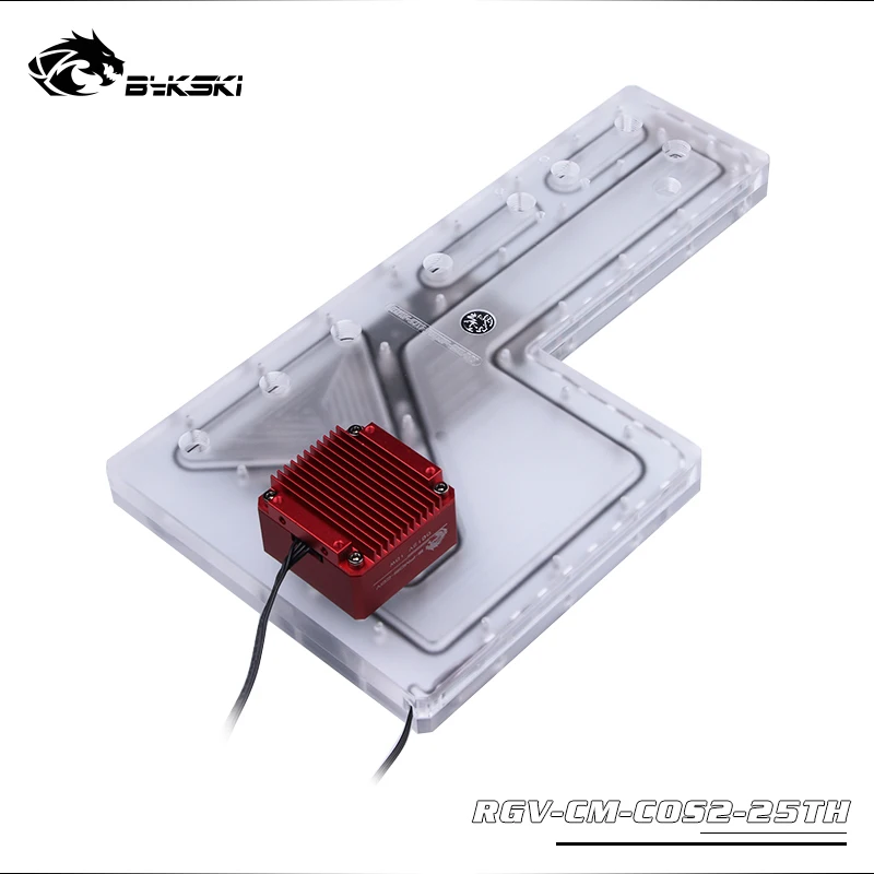 BYKSKI акриловая водная доска чехол для водяного охлаждения решение использовать