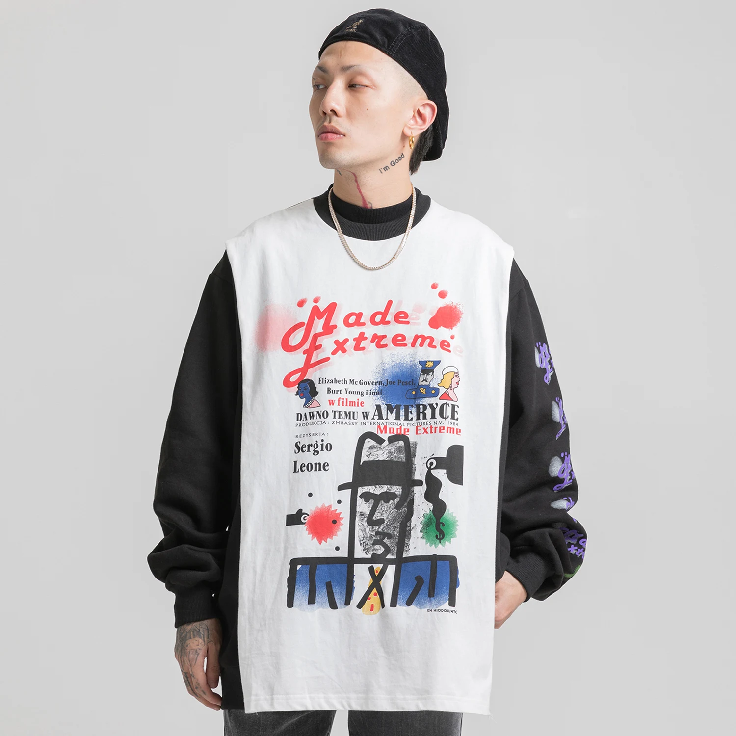Aelfric Eden толстовка с забавным граффити для мужчин 2019 Harajuku уличная одежда