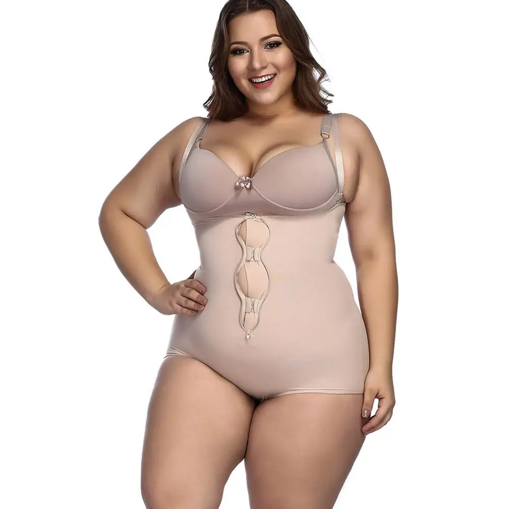 bodysuit FeelinGirl средства ухода за кожей жира Управление Корректирующее белье всего тела Боди для женщин; Большие размеры Нижнее белье Утягивающее Корректирующее белье с эффектом подтяжки ягодиц моделирующая одежда - Цвет: bodysuit