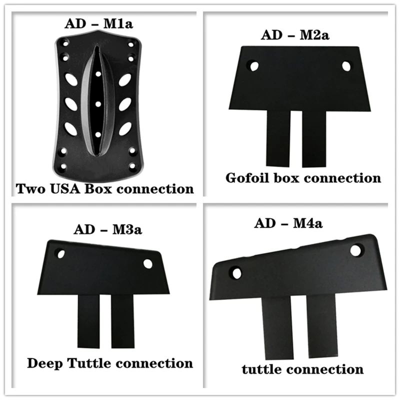 Коробка с алюминиевыми пластинами Hydrofoil соединение американской коробкой