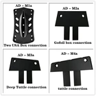 Коробка с алюминиевыми пластинами Hydrofoil, соединение с американской коробкой, соединение всесоединение коробки Gofoilглубокое соединение все, высокое качество 670