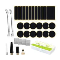 heavy duty puncture repair kit bicycle tire repair kit for bicycle motocycle glueless self adhesive patches