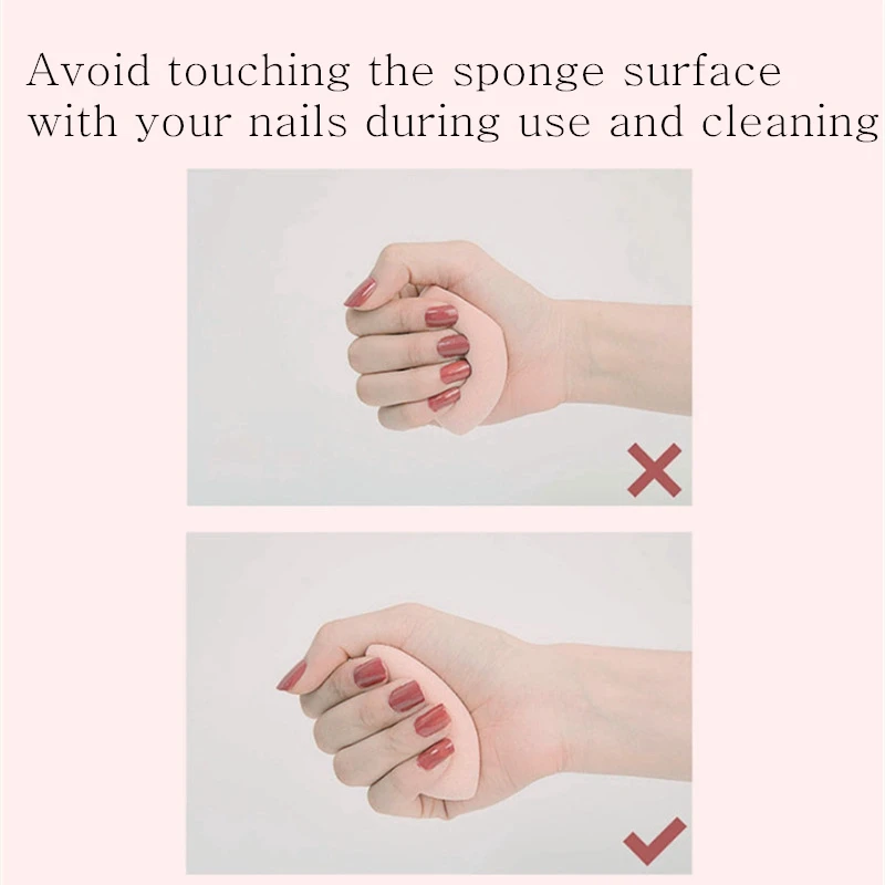 Губка для макияжа косметическая пудра пышная гладкая губка женщин и девочек