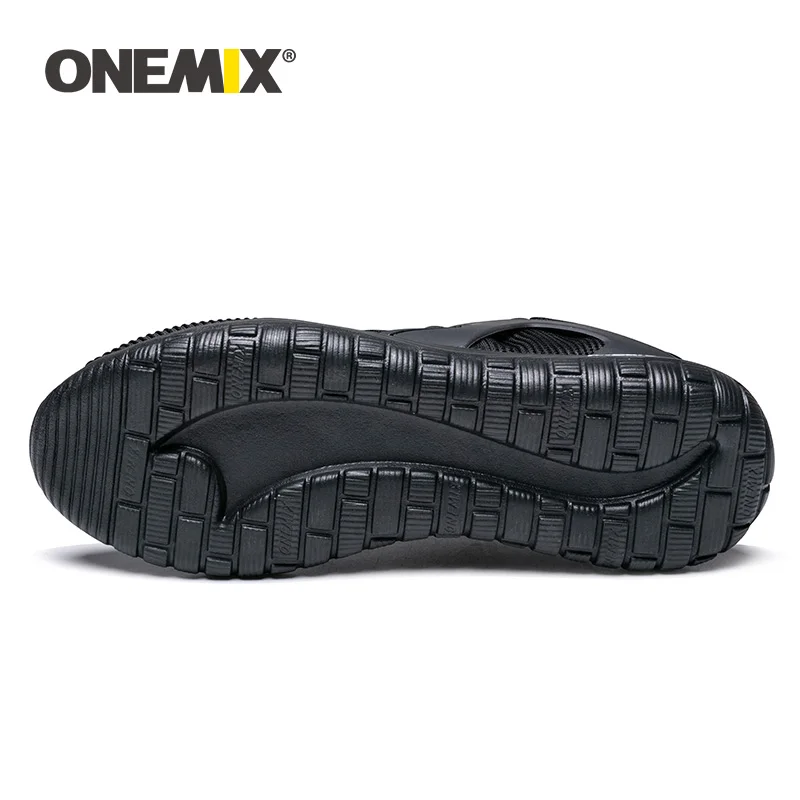 ONEMIX 2022 Men Running Shoes Lightweight Breathable Mesh Soft Women Sneakers Slip On Outdoor Jogging Walking Tennis Sport Shoes