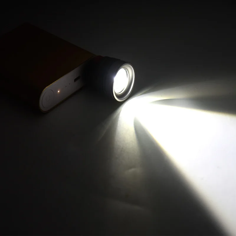 

USB Portable Charging Lantern Computer Light 3-Mode Reading Lamp USB interface Mini Flash Light Q5 Linterna Torch By Power Bank