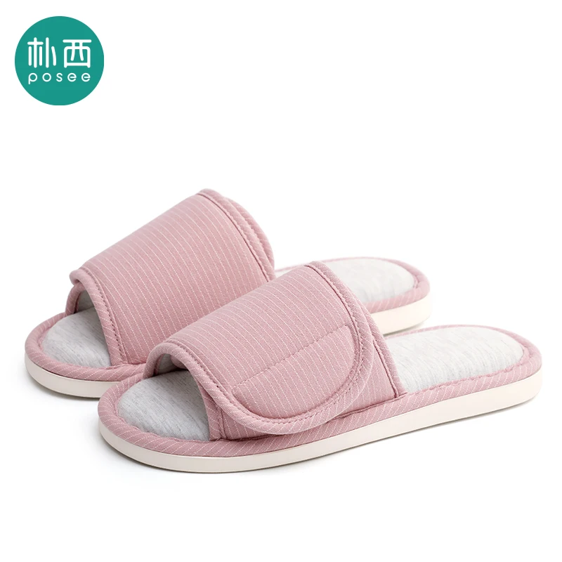 Льняные домашние тапочки Сезон весна-осень Женская домашняя обувь для спальни
