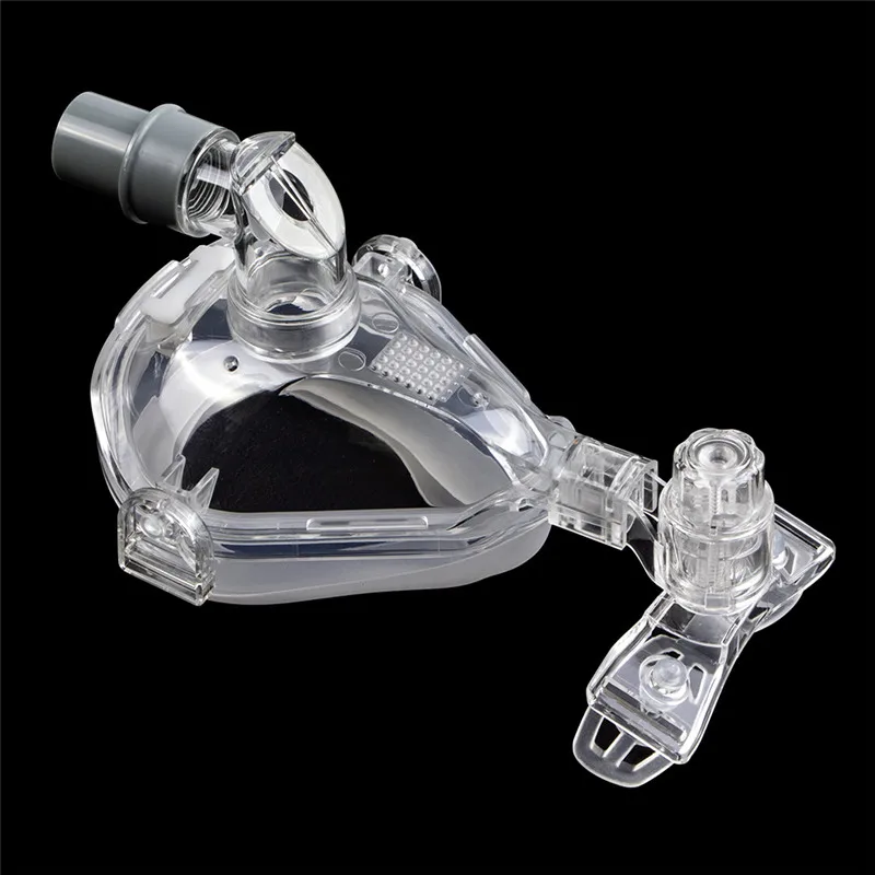 FM1 маска для лица CPAP Авто CPAP BiPAP маска с бесплатным головным убором Белый s m l для сна апноэ OSAS храп людей