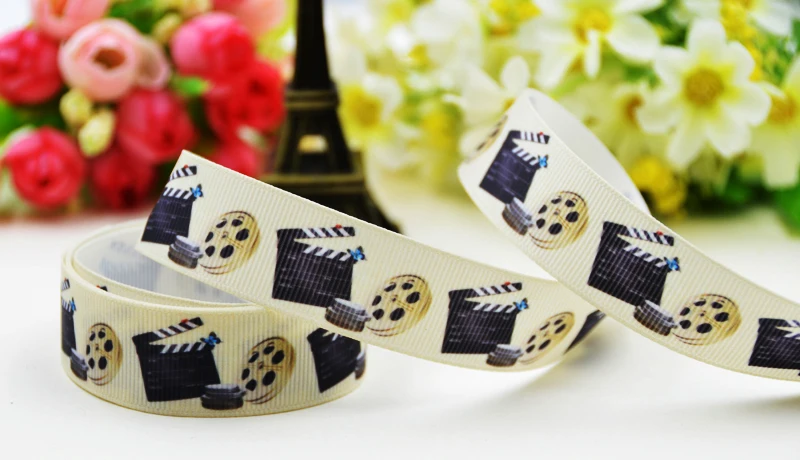 22mm 25mm 38mm 75mm Ruban satin Movie Cartoon Character printed Grosgrain Ribbon party decoration 10 Yards X-01706 | Дом и сад