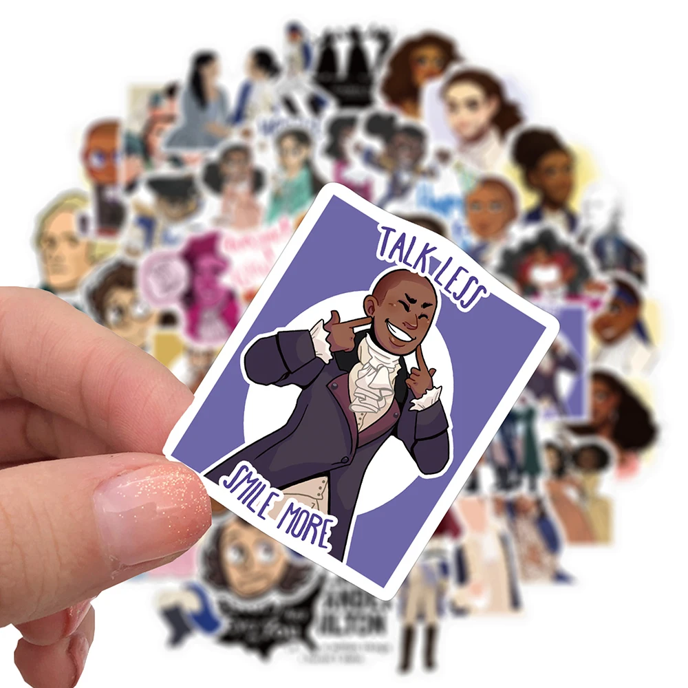 Наклейки музыкальные гамильтоновые сделай сам для скейтборда мотоцикла багажа