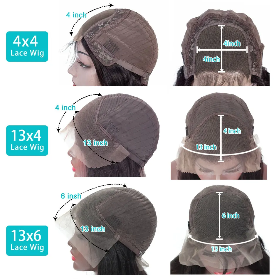 

Body Wave 13x6 Lace Frontal Wig Human Hair 13x4180% Brazilian Lace Frontal Wig With Baby Hair Long Wavy Closure Lace Wigs