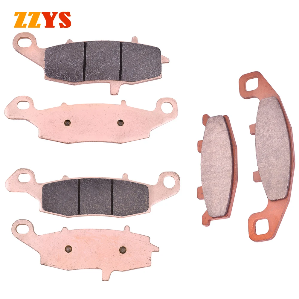 

750cc 1100cc Motorcycle Front and Rear Brake Pads Set For KAWASAKI ZR1100 B1 B5 Zephyr 1100 RS ZR750 D1 Zephyr 750 ZR 1100 750