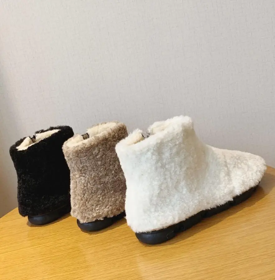 

2020 Women Winter Fur Warm Snow Boots Ladies Warm booties Ankle Boot Comfortable Shoes Casual Women Mid Boots boots for women