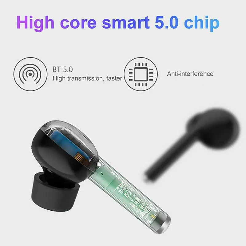 TW40 True Беспроводной наушники 5 0 Bluetooth с зарядный чехол объем Управление микрофоном